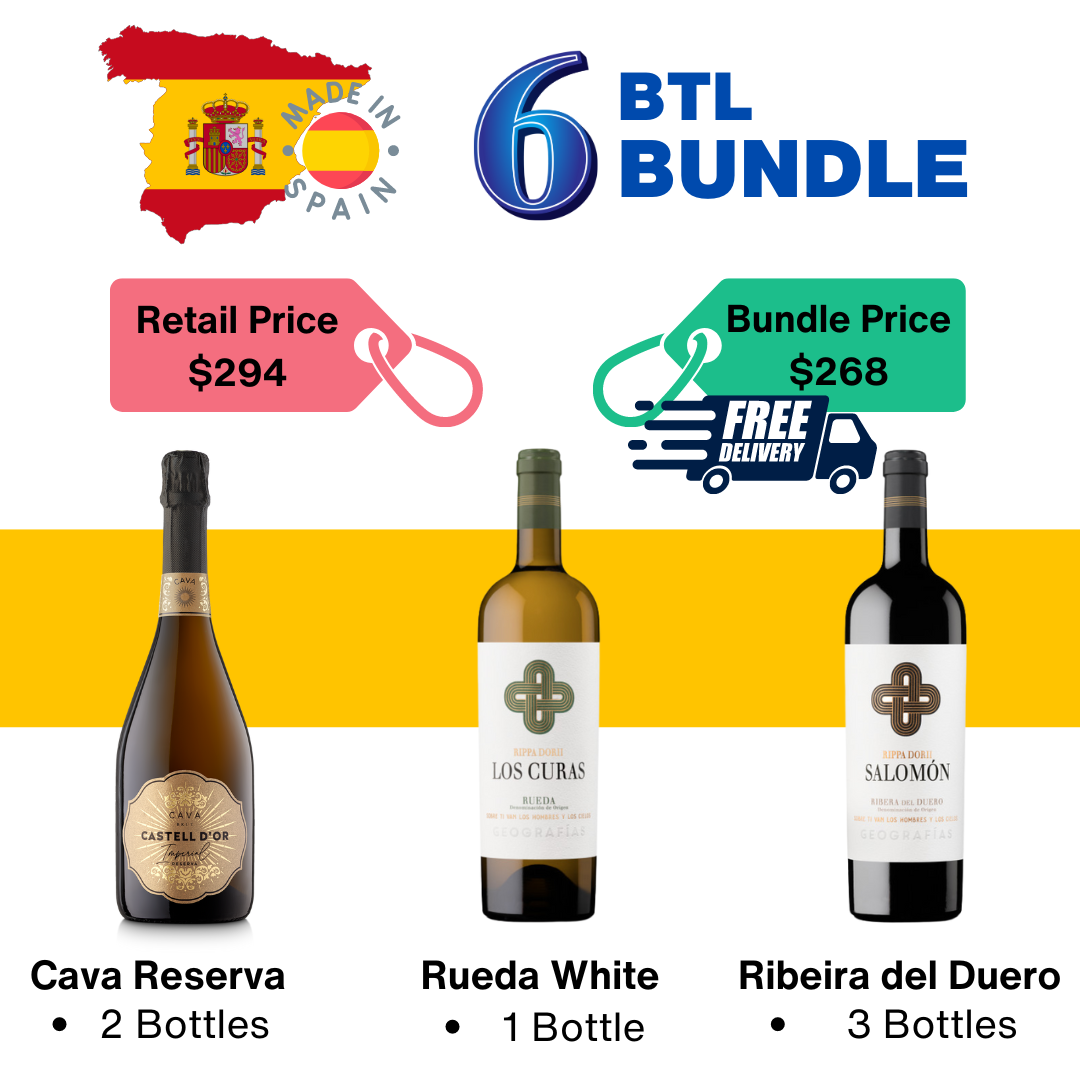 6 BTL Spanish Wine Bundle