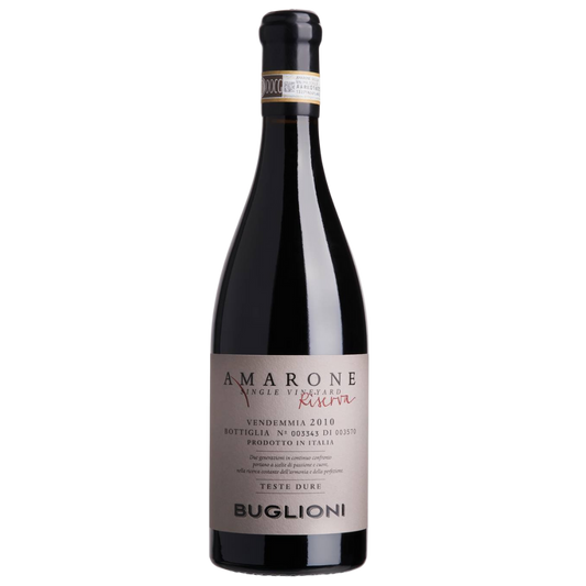 BUGLIONI, Teste Dure, Amarone Della Valpolicella Classico Riserva, 2010