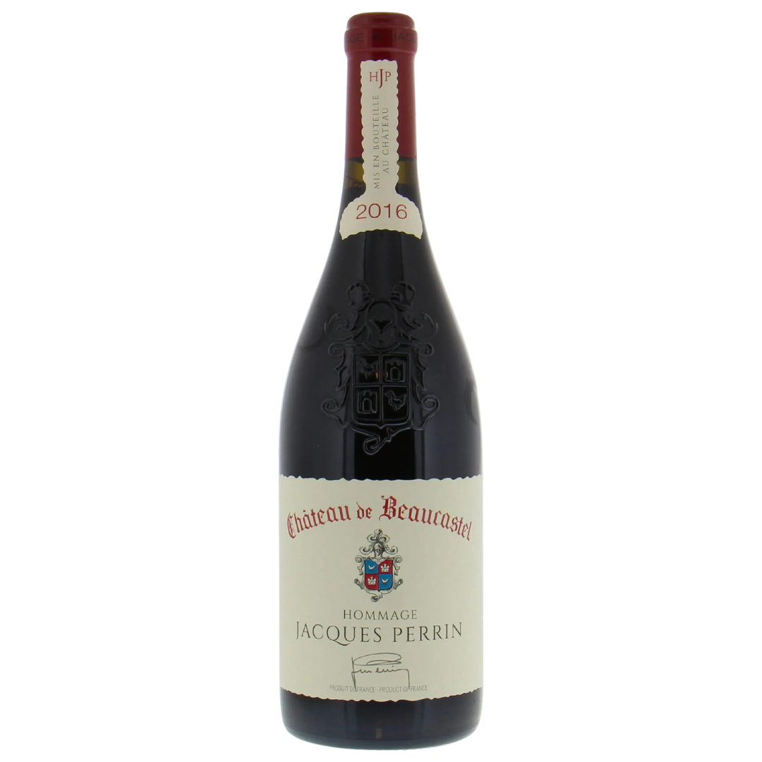 CHATEAU DE BEAUCASTEL, Chateauneuf-du-Pape, Hommage a Jacques Perrin, 2016