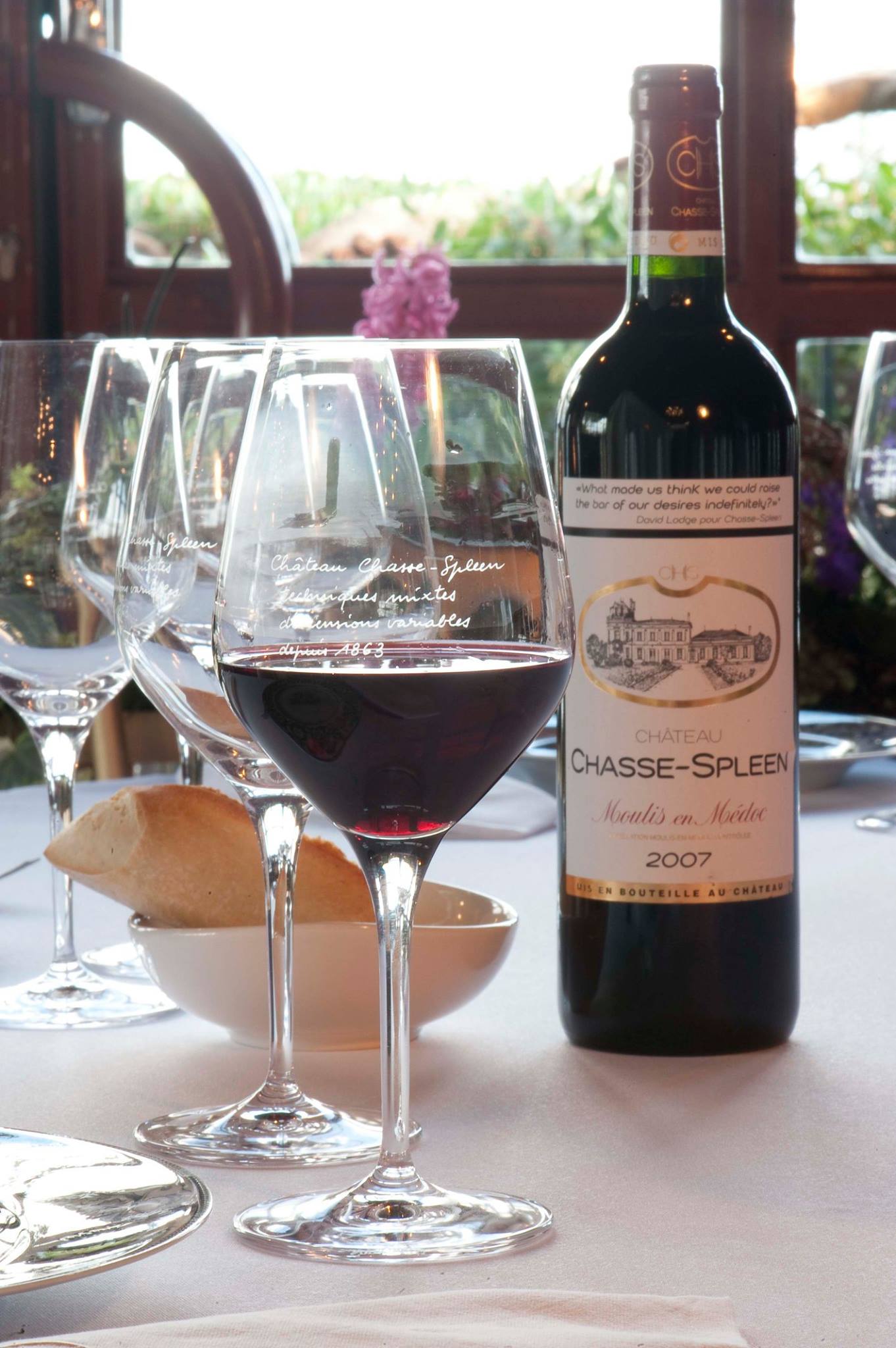 CHATEAU CHASSE-SPLEEN, Moulis-en-Medoc, 2003