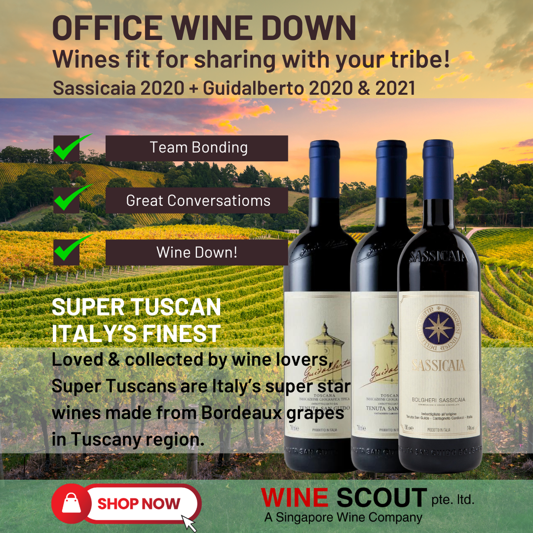 SUPER TUSCAN BUNDLE - Sassicaia and Guidalberto
