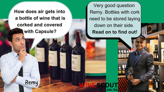 HOW DOES AIR GETS INTO WINE BOTTLES WITH CORK CLOSURE?