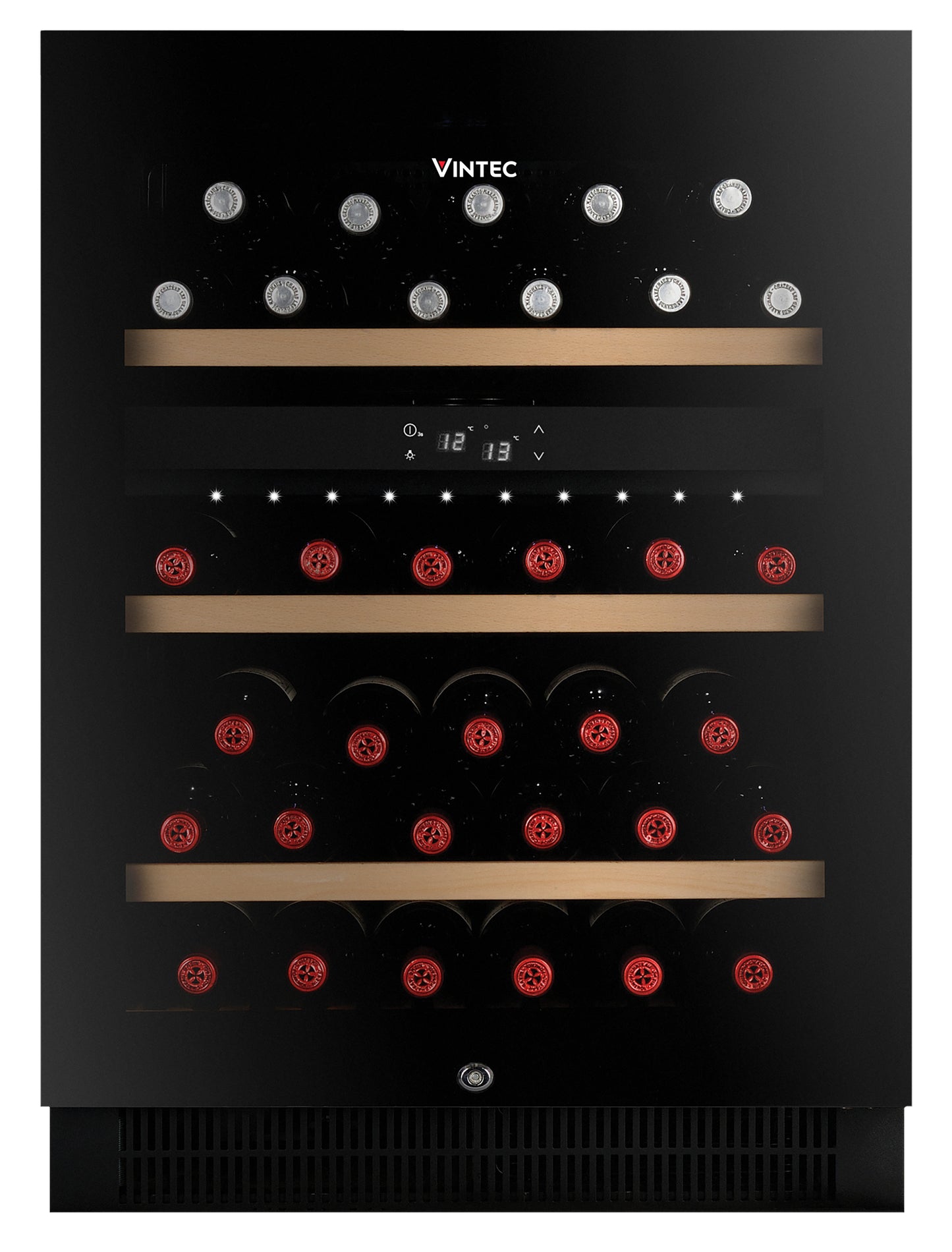 Vintec 50 Bottle Dual Zone Temperature (VWD050SBA-X)