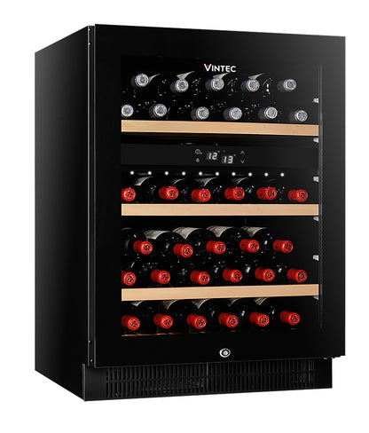 Vintec 50 Bottle Dual Zone Temperature (VWD050SBA-X)