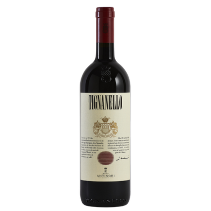 Antinori Tignanello Super Tuscan wine.