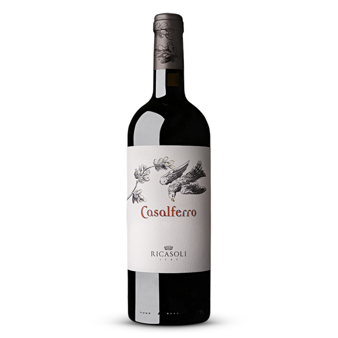 Merlot, "Super Tuscan", BARONE RICASOLI, "Casalferro", Italy