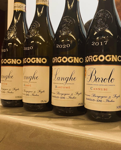 BORGOGNO, Barolo Cannubi, 2017
