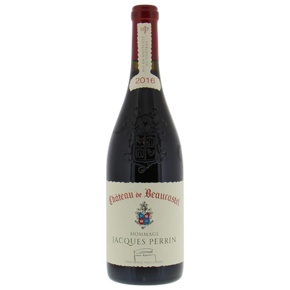 CHATEAU DE BEAUCASTEL, Chateauneuf-du-Pape, Hommage a Jacques Perrin, 2016