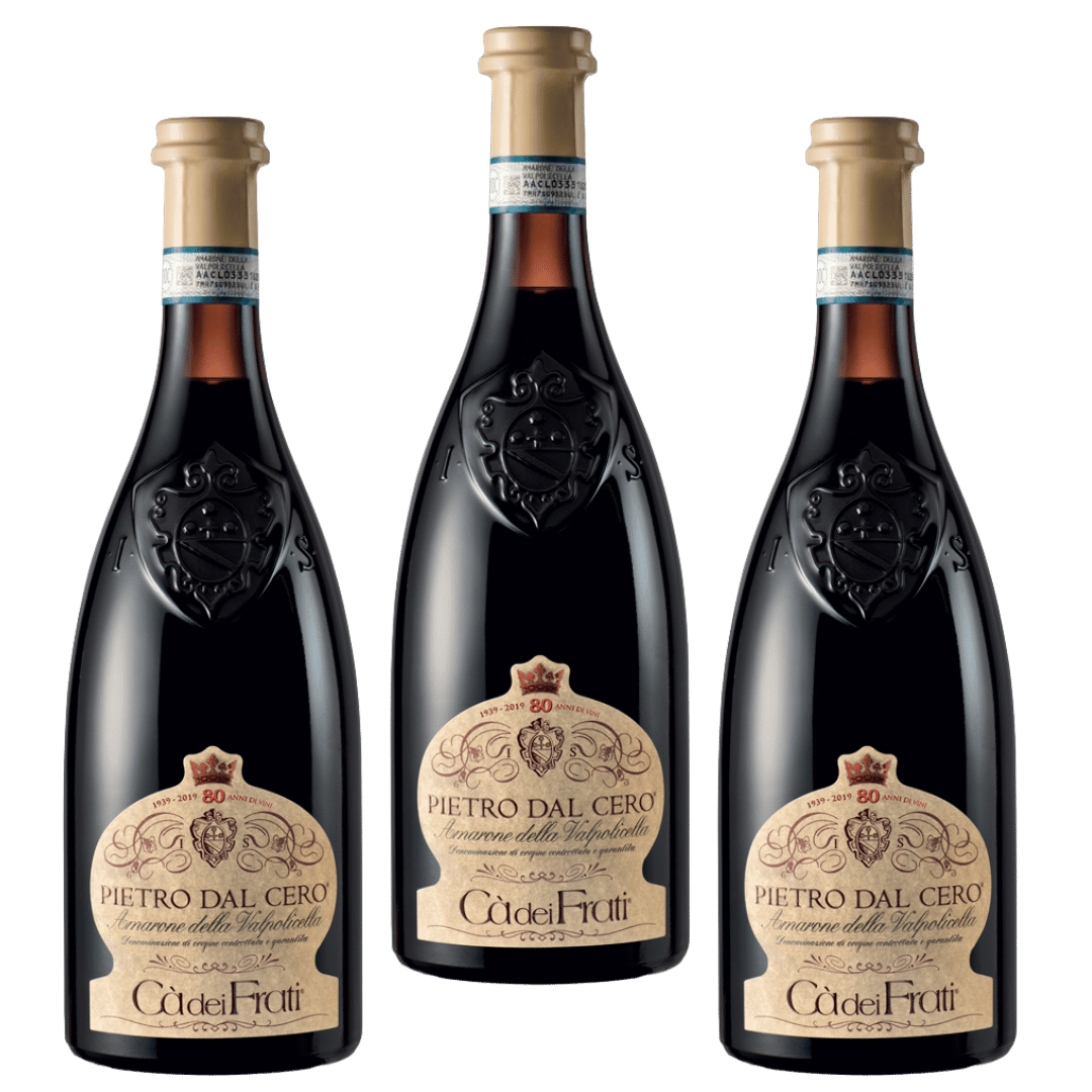CA DEI FRATI, 'Pietro dal Cero', Amarone della Valpolicella, 2018 - 3 BOTTLE SET