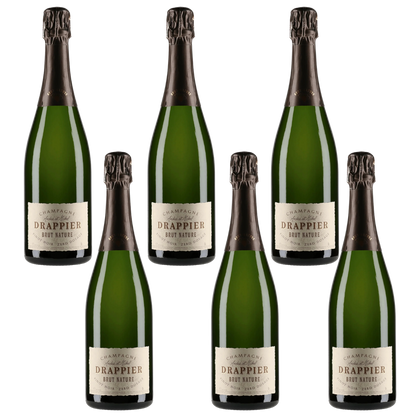 DRAPPIER, Brut Nature Zero Dosage, Champagne, NV - 6 BTL SET