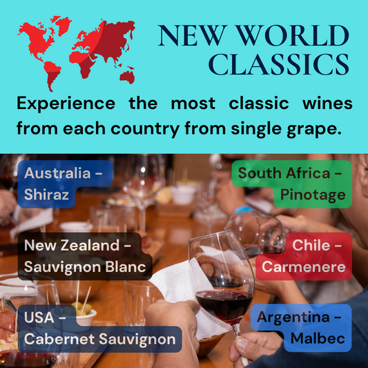 NEW WORLD CLASSICS WINE TASTING