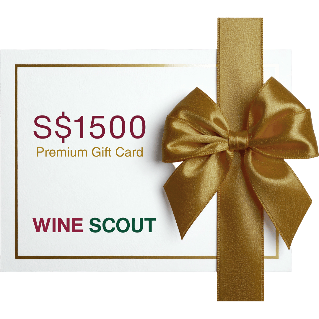 Wine Scout Premium Wine Gift Card – S$1500