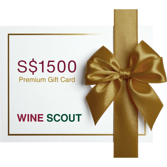 Wine Scout Premium Wine Gift Card – S$1500