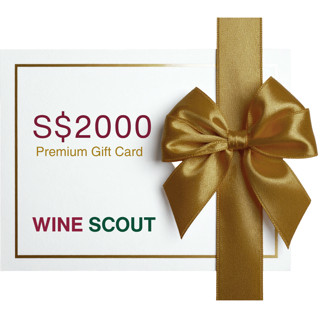 Wine Scout Premium Wine Gift Card – S$2000