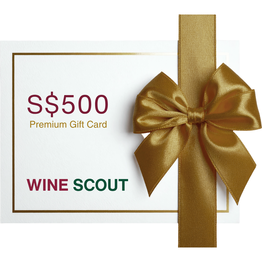 Wine Scout Premium Wine Gift Card – S$500