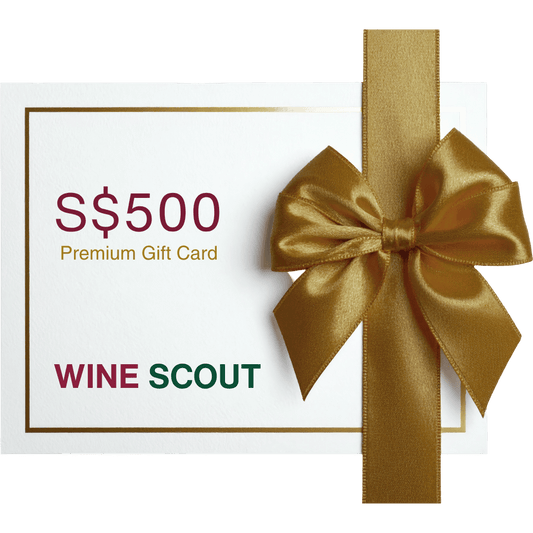 Wine Scout Premium Wine Gift Card – S$500