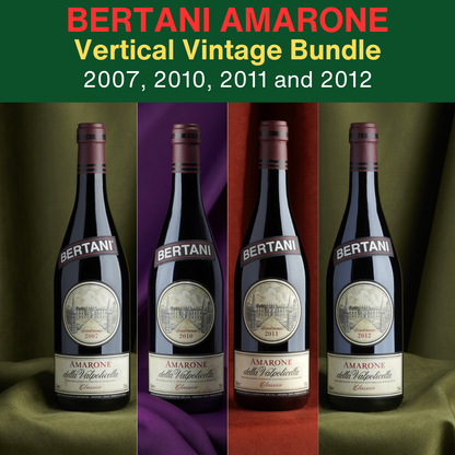 THE BERTANI AMARONE VERTICAL Four Vintage Bundle (4 bottles)