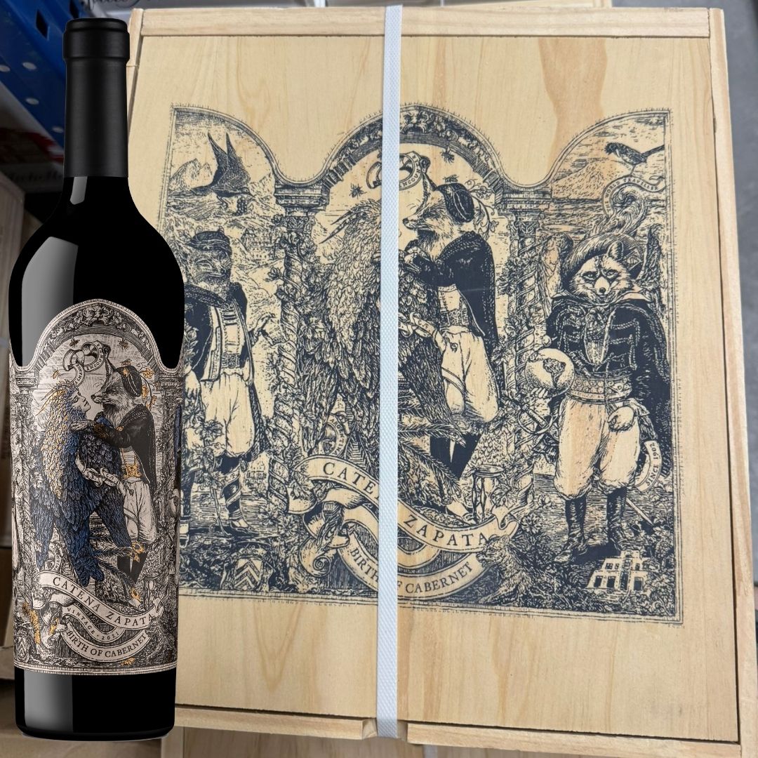 BODEGAS CATENA ZAPATA, The Birth of Cabernet, Mendoza, 2022 - (Original Wooden Case of 6 Bottles)